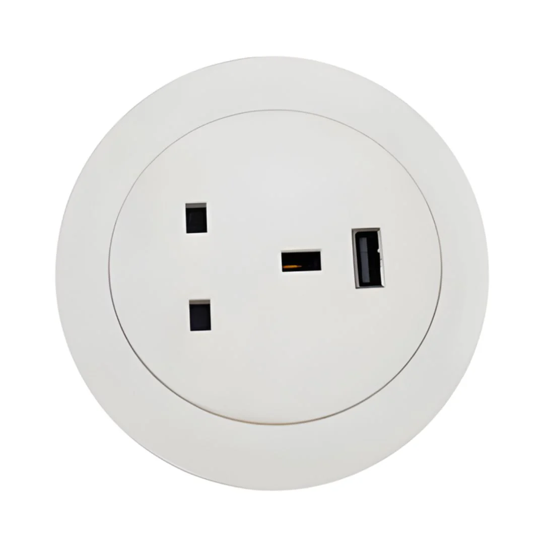 Desktop Power Sockets & Electrical Ports